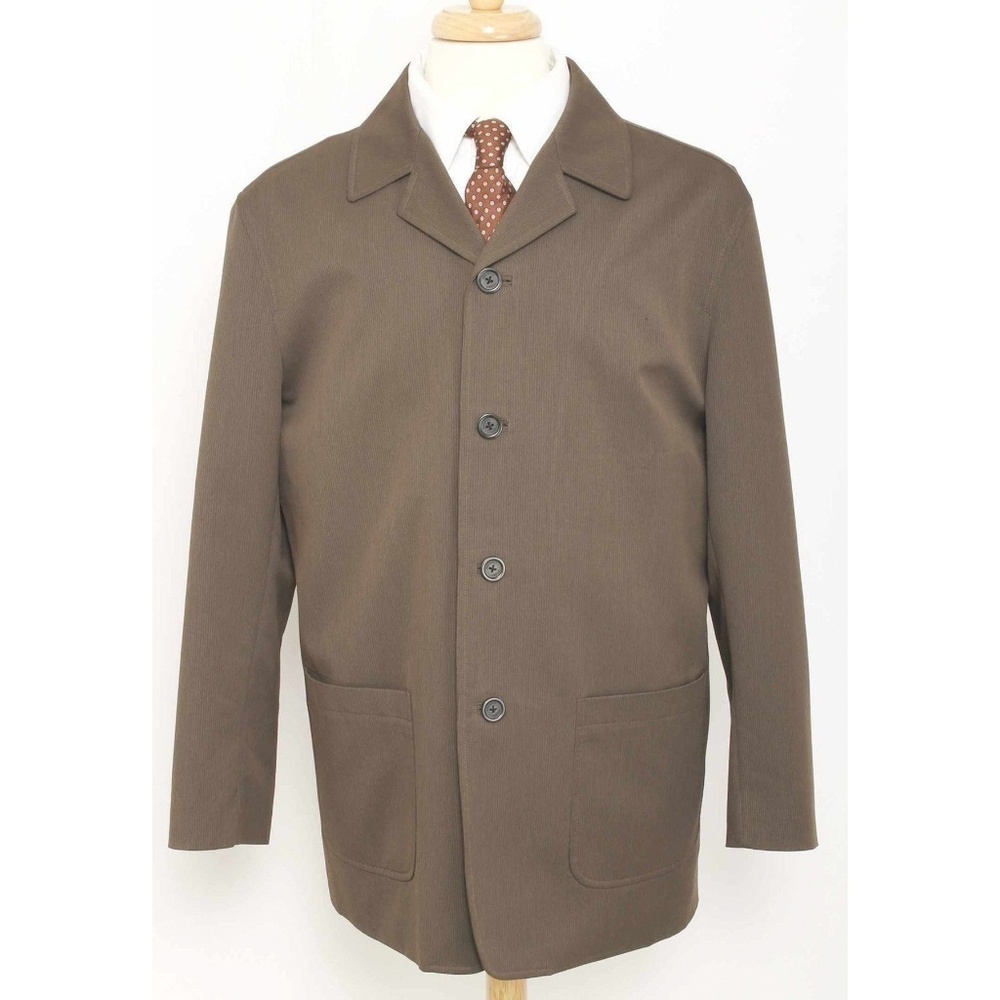 PRONTO UOMO Brown 4 Button Sport Coat Blazer Jacket